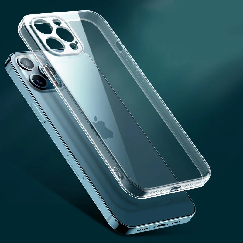 Clear Phone Case For iPhone 11 12 13 14 15 Pro Max
