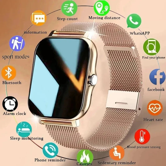 New 2024 Full Touch Screen Smart Watch